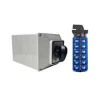 Interruptor de leva conmutación LW26-63/6M, 63 A, 6 polos, selector rotatorio eléctrico multiposición con caja protectora(01)