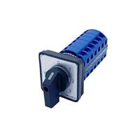 Interruptor de leva control selectivo doble cable, 7 posiciones, 6 polos, 20 A, 660 V, universal, conmutado por voltaje, LW26-20/6, 0-6