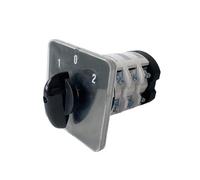 Interruptor de Leva de 75 A, 690 V, Contacto Plateado, Tres Posiciones, 3 Polos, selector de Nivel Giratorio, 12 terminales, YMZ12-75/3