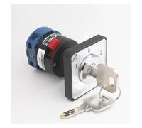 Interruptor de leva de cambio universal LW26-20/1S4 con llave de bloqueo, inversión de motor, prevención automática de fallos de funcionamiento, 20 A