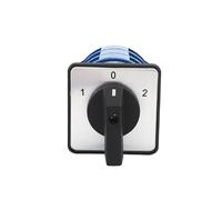 Interruptor de leva de conmutación rotativo trifásico SZW26/LW26-160, 160 A, 660 V, 3 posiciones, encendido-apagado-encendido, 12 terminales Controls Switches