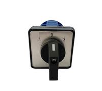 Interruptor de leva de conmutación tripolar LW26-20, 2/3/4/6/7 posiciones, contacto plateado, 20 A, 690 V, LW28-20 YMW26-20/3, 1 unidad(AUTO-OFF-MAN)