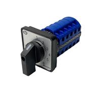 Interruptor de leva de control de conversión de conmutación de circuito de potencia de un solo cable de 5 segmentos y 10 bits giratorio LW26-20/5