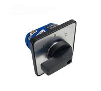 Interruptor de leva giratorio 16A 690V 3 posiciones 1-8 polos Control Doble interruptor de cambio de potencia contacto plateado serie LW39A-16, Piezas(1P)