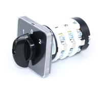 Interruptor de leva giratorio con selector trifásico SZL9-20/3 de 20 A, encendido-apagado-encendido, con 1 interruptor de límite: una solución de control duradera y confiable.