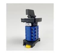 Interruptor de leva giratorio contacto plateado multiposición LW26-20 for montaje en riel DIN, 690 V, 20 A, selector 4 niveles, YMW26 LW28(MAN-OFF-AUTO)