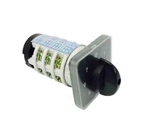 Interruptor de leva giratorio de 7 posiciones, cuatro polos, 20A, Control Manual de la máquina, Selector eléctrico LW31 YMZ12-20/4, 1 Uds.