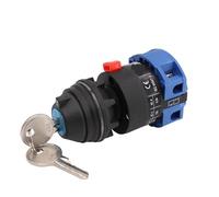 Interruptor de leva giratorio de cambio universal LW26-25YS1/1S, 22 mm, 0-1, apagado/encendido, llave de bloqueo, equipo de motor, corte de energía de seguridad, 25 A, 1 unidad