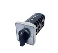 Interruptor de leva giratorio KDHC-63/6 * 10, 10 posiciones, 6 polos, selector de nivel, 63 A