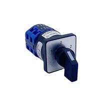 Interruptor de leva giratorio LW26-10/2, 10A, transferencia Universal, múltiples posiciones, dos niveles de sección, Selector de cambio LW28, 1 Uds.(102)