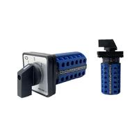 Interruptor de leva giratorio LW26-20 3 posiciones 660V 20A 6 polos 24 terminales Selector cambio eléctrico YMW26-20/6(102)