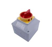 Interruptor de leva giratorio LW26GS-25/2M con caja impermeable, apagado y parada, control principal carga, 690 V, 25 A