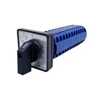 Interruptor de Leva LW26-20/12, 1-12 Posiciones, interruptores giratorios universales, 12 velocidades, 12 Cables, Doce Polos, Control de señal de Motor de Doble Potencia