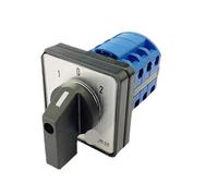 Interruptor de leva LW26-20/3YM684 de 20 A/25 A/32 A, con inversión de marcha, giratorio, 3 polos y 3 posiciones for elevación y descenso.(20A)