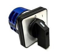 Interruptor de leva rotativa universal SZW26/LW26-32 32A 660V 0-3 4 posiciones 2 fases 8 tornillos de terminal Manual eléctrico