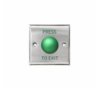 Interruptor de liberación de puerta S86 NO/NC/COM, interruptor de puerta de empuje para salida de acero inoxidable CC 12-30 V, botón de empuje para salida para edificios comerciales y residenciales