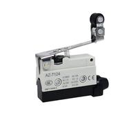 Interruptor de límite a prueba agua AZ 10A 250V AZ-7312 AZ-7311 AZ-7121 AZ-7120 viaje con palanca rodillo pequeño sin fijación(AZ-7124)