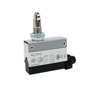 Interruptor de límite a prueba agua AZ 10A 250V AZ-7312 AZ-7311 AZ-7121 AZ-7120 viaje con palanca rodillo pequeño sin fijación(AZ-7312)