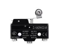 Interruptor de límite con microinterruptor de palanca articulada de rodillo corto SPDT de apertura/cierre 1NA 1NC Z-15GW22-B