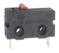 Interruptor de límite de recorrido KW12 de 5 A, 125 V/250 V, KW11-3Z-2 con mango de 16 mm, interruptor de botón de contacto KW12-N, 2 pines/3 pines, KW12-A, NO/NC(Normally closed Nc,15PCS)