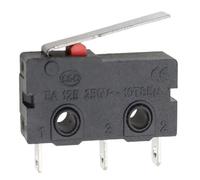 Interruptor de límite de recorrido KW12 de 5 A, 125 V/250 V, KW11-3Z-2 con mango de 16 mm, interruptor de botón de contacto KW12-N, 2 pines/3 pines, KW12-A, NO/NC(Lever 16MM,5PCS)