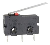 Interruptor de límite de recorrido KW12 de 5 A, 125 V/250 V, KW11-3Z-2 con mango de 16 mm, interruptor de botón de contacto KW12-N, 2 pines/3 pines, KW12-A, NO/NC(Lever 25MM,5PCS)