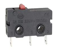 Interruptor de límite de recorrido KW12 de 5 A, 125 V/250 V, KW11-3Z-2 con mango de 16 mm, interruptor de botón de contacto KW12-N, 2 pines/3 pines, KW12-A, NO/NC(Without Lever No-Nc,15PCS)