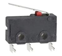 Interruptor de límite de recorrido KW12 de 5 A, 125 V/250 V, KW11-3Z-2 con mango de 16 mm, interruptor de botón de contacto KW12-N, 2 pines/3 pines, KW12-A, NO/NC(Right foot With rod,15PCS)