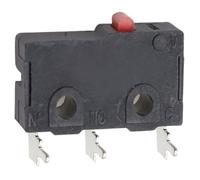 Interruptor de límite de recorrido KW12 de 5 A, 125 V/250 V, KW11-3Z-2 con mango de 16 mm, interruptor de botón de contacto KW12-N, 2 pines/3 pines, KW12-A, NO/NC(Right foot Rodless,5PCS)