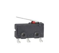 Interruptor de límite de recorrido KW12 de 5 A, 125 V y 250 V, KW11-3Z-2 con mango de 16 mm, interruptor de botón de contacto KW12-N de 2/3 pines, KW12-A, NO/NC(Right foot With rod,15PCS)