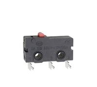 Interruptor de límite de recorrido KW12 de 5 A, 125 V y 250 V, KW11-3Z-2 con mango de 16 mm, interruptor de botón de contacto KW12-N de 2/3 pines, KW12-A, NO/NC(Left bend Rodless,10PCS)