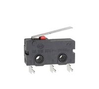 Interruptor de límite de recorrido KW12 de 5 A, 125 V y 250 V, KW11-3Z-2 con mango de 16 mm, interruptor de botón de contacto KW12-N de 2/3 pines, KW12-A, NO/NC(Left foot With rod,5PCS)