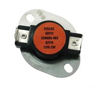 Interruptor de límite de temperatura del horno, controlador de termostato de reinicio automático 77C, protección contra sobrecalentamiento, reemplazo resistente al calor para sistemas HVAC