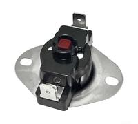 Interruptor de límite de temperatura del horno, reinicio manual de 220 F, protección contra sobrecalentamiento, repuesto compatible con rangos Dacor, termostato de seguridad de acero inoxidable