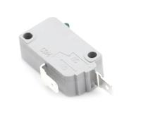 Interruptor de límite de viaje para microondas y electrodomésticos, normalmente abierto, 27,8 x 10,3 x 15,9 mm, interruptor de control PBT gris