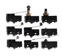 interruptor de límite, Interruptor De Límite En Miniatura 10 Piezas, Micro, LXW5-11G1/G2/Q1/M3(LXW5-11Z1,Copper dots)