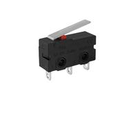 Interruptor de límite KW12 CA 250 V 5 A, 10 unidades, botón de contacto, 3 pines, 1 NC, 1 NA(10pcs KW12-B)