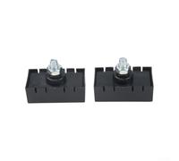 Interruptor de límite magnético diseño cuadrado para puerta rodante de garaje, reemplazo de imán de abridor de puerta, alarma para sensor de contacto de ventana del sistema, negro (2 piezas)