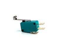 Interruptor de límite Micro interruptores de límite 16A 250V 125V NO + NC + COM 6,3mm 3 pines SPDT Micro interruptor 28mm 52mm palanca de rodillo de arco interruptor táctil microinterruptor ( Color :