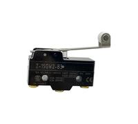 Interruptor de límite micro momentáneo con pulsador, tipo palanca, tipo rodillo, 15 A, 125, 250 V CA; 0,5 A, 125 V CC; 0,25 A, 250 V CC(Z-15GW2-B3)