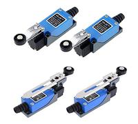 Interruptor de Límite Micro,Qiundar 4 Pcs Final de Carrera Varilla CNC Limit Switch para CA 50Hz Voltaje Nominal 380V y Voltaje DC 220V(ME8104,ME8108)
