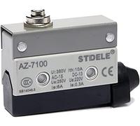 Interruptor de límite Micro Switch AZ -7141.AZ-7110.AZ-7121.AZ-7311.AZ-7100.AZ-7166.AZ-7124 RESET DE INTERRUPTOR LIMITO VIAJE/Momentary Silver Contacto(Az-7100)