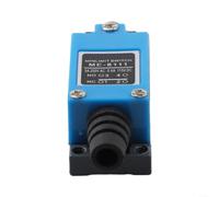 Interruptor de límite momentáneo de émbolo ME-8111, 5 A, 250 V CA, sensor de viaje, cuerpo de aleación de aluminio con contactos de cobre para control industrial de máquinas