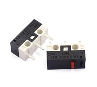 Interruptor de límite, pulsador momentáneo, 1 A, 125 V, interruptor de ratón, 3 pines, mango largo, brazo de palanca de rodillo SPDT, 20/100/1000 unidades(HANDLE,100PCS)