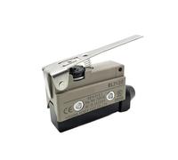 Interruptor de límite SPDT de CA 250 V 2 A, palanca de bisagra recta larga, microinterruptor momentáneo