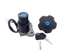 Interruptor de Llave de Compatible Con Yamaha Para XT600 Para DT200 Para DT200R Para TW200 Para XT225 Serow 225 1 Juego Cerradura Encendido Para Motocicleta, Kit De Tapa De Tanque De Combustible