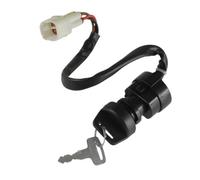 Interruptor de llave de encendido 4GB-82510-11-00 compatible con Big Bear 400 YFM400 4x4 2x4 2000 2001 ATV 2 Shift Off en 4 cables Conector de 4 pines