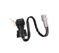 Interruptor de llave de encendido ATV de 4 cables compatible con Warrior BIG BEAR YFM350 BANSHEE YFZ350 KODIAK YFM400 YFM50 80 WOLVERINE YFM350 Reemplazo universal del mercado de accesorios