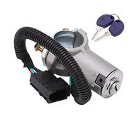 Interruptor de llave de encendido, Llaves del interruptor de cilindro del bloque de encendido 2996075 2996076 Reemplazo de aleación de aluminio para DAILY MK4 2006-2012