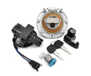 Interruptor de Llave de Encendido para CB400 CB400SF VT250 MC20 para SPADA 1992-1998 Interruptor Bloqueo Ignición Motocicleta Tapa Tanque Gasolina Y Combustible